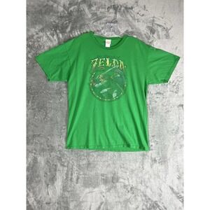 Nintendo Fruit of the Loom Legend of Zelda Graphic Tee TShirt‎ Mens Large Gamer